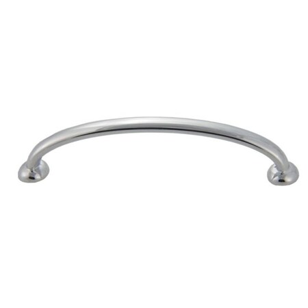 Crown 5-1/2" Deco Cabinet Pull with 5" Center to Center Polished Chrome Finish CHP87216PC